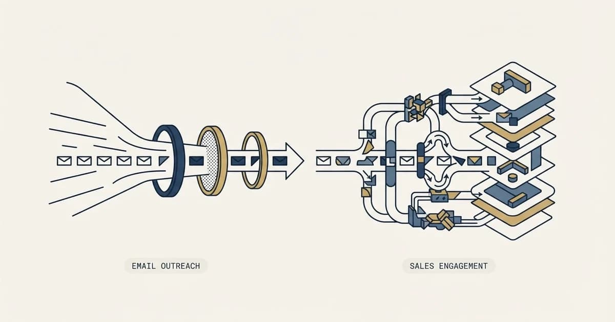 Editorial illustration for Instantly vs Salesforge