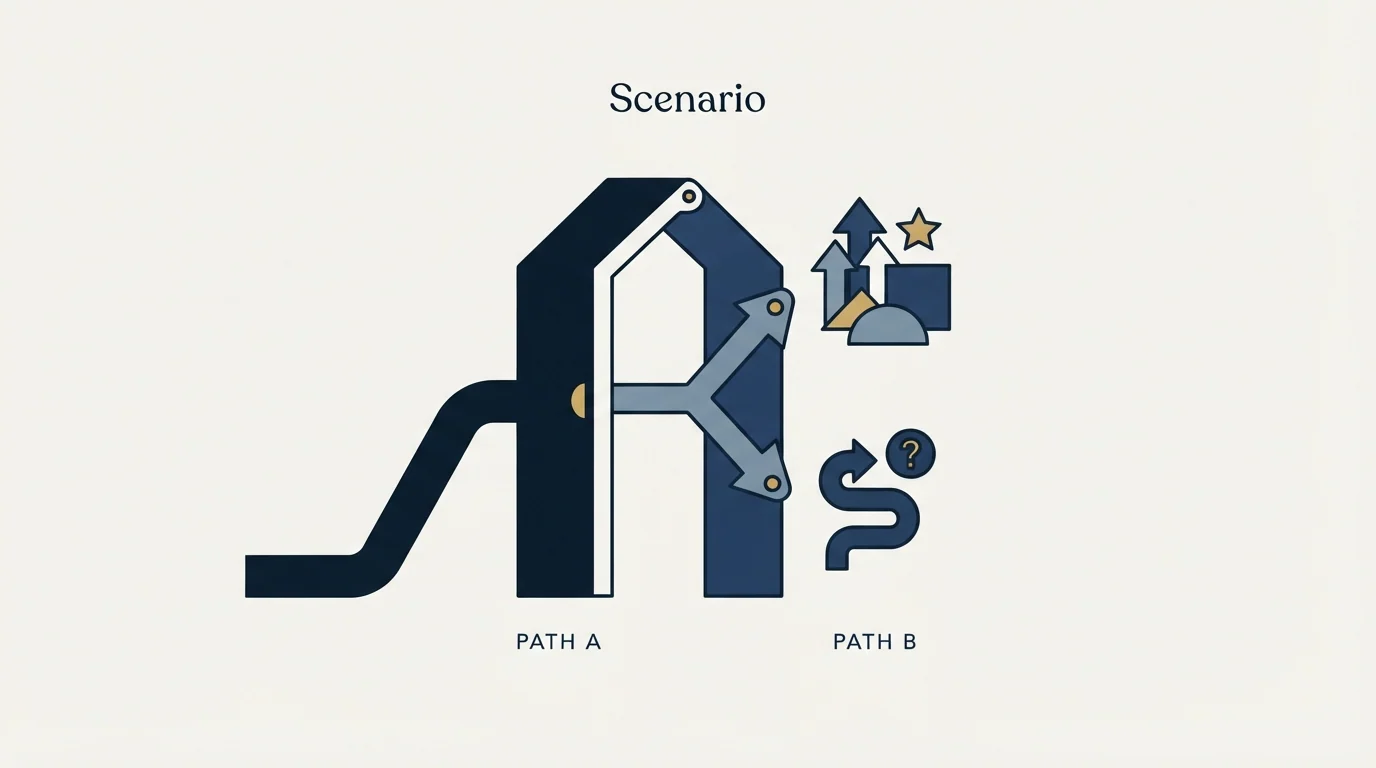 Section illustration: Scenario: A -person SDR team sending emails per week