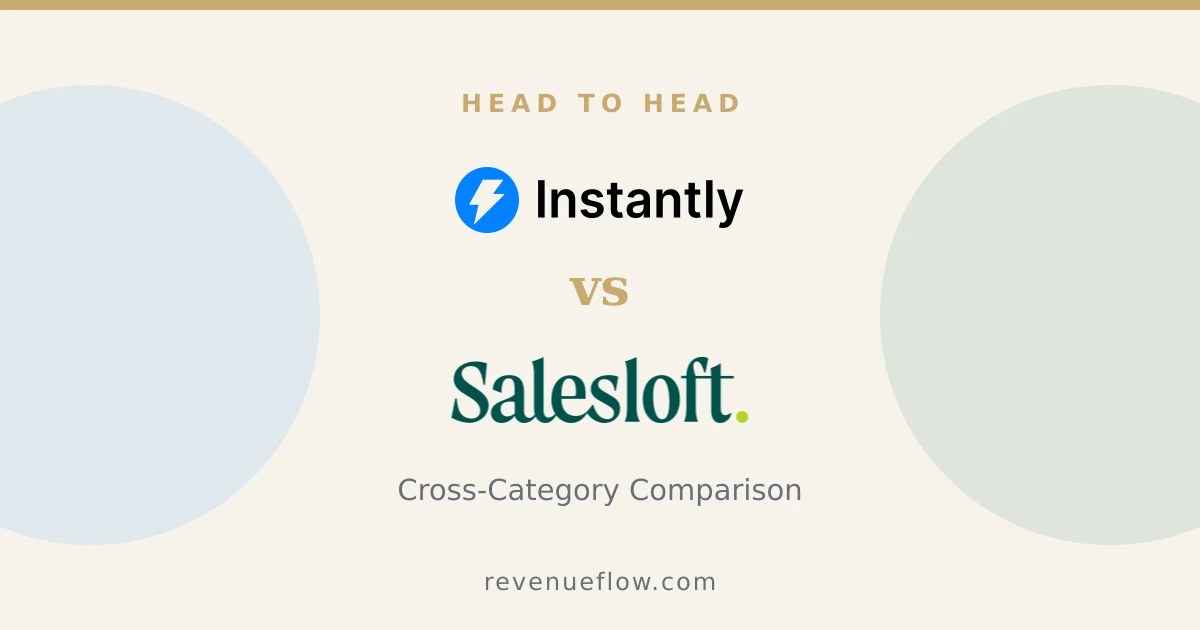 Branded cover: Instantly vs Salesloft: Cross-Category Comparison
