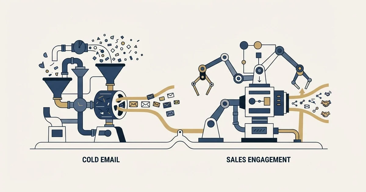 Editorial illustration for Instantly vs SalesRobot