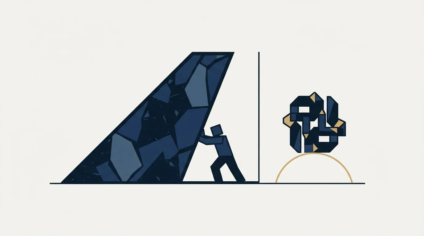 Section illustration: Where it sits beside the Challenger approach
