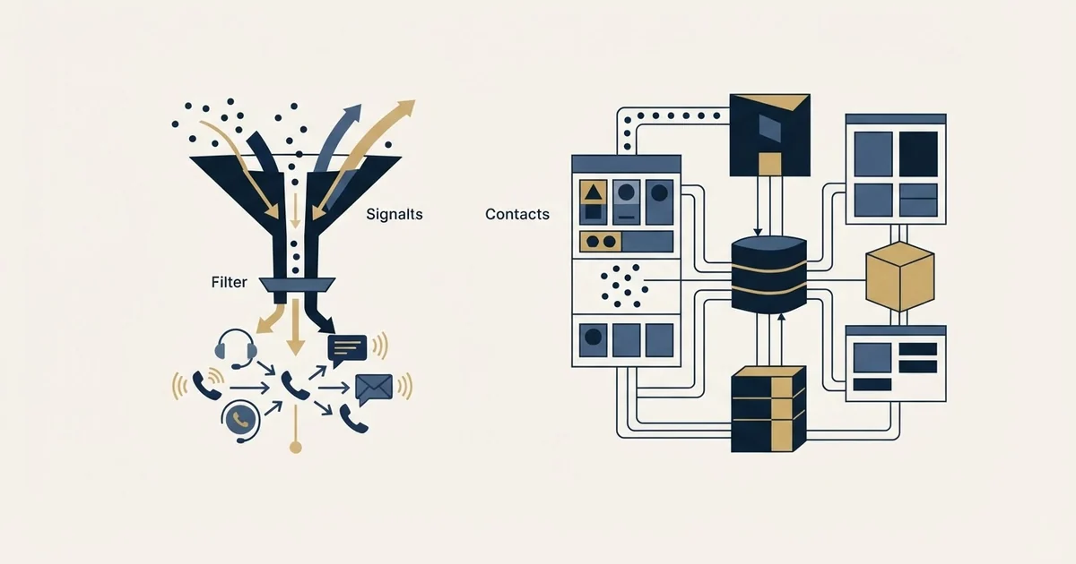Editorial illustration for JustCall vs Kylas