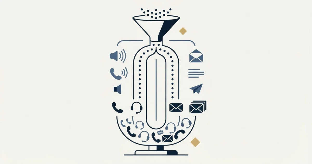 Editorial illustration for JustCall vs MailRush.io