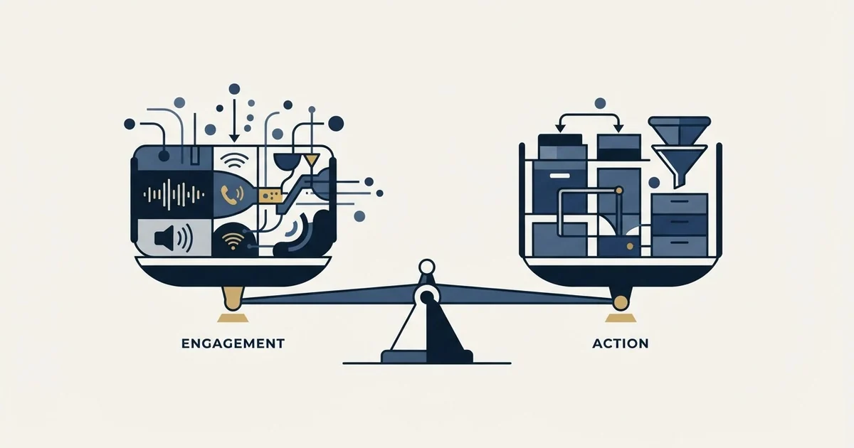 Editorial illustration for JustCall vs OnePageCRM