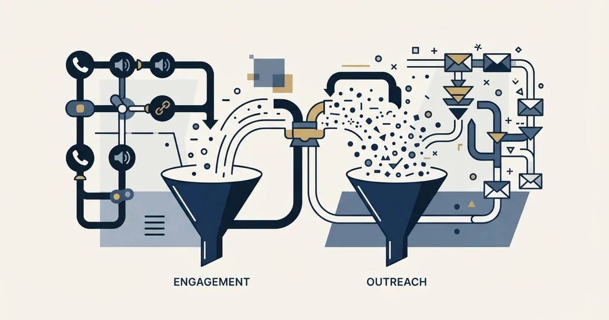 Editorial illustration for JustCall vs PlusVibe