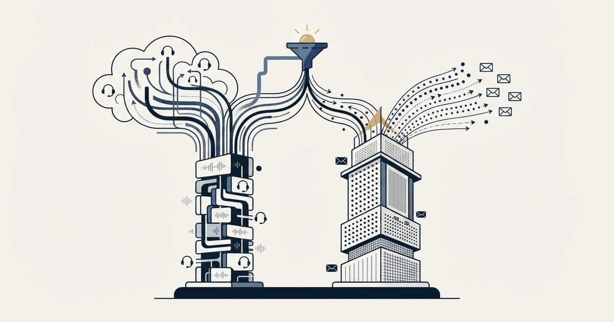 Editorial illustration for JustCall vs Success.ai