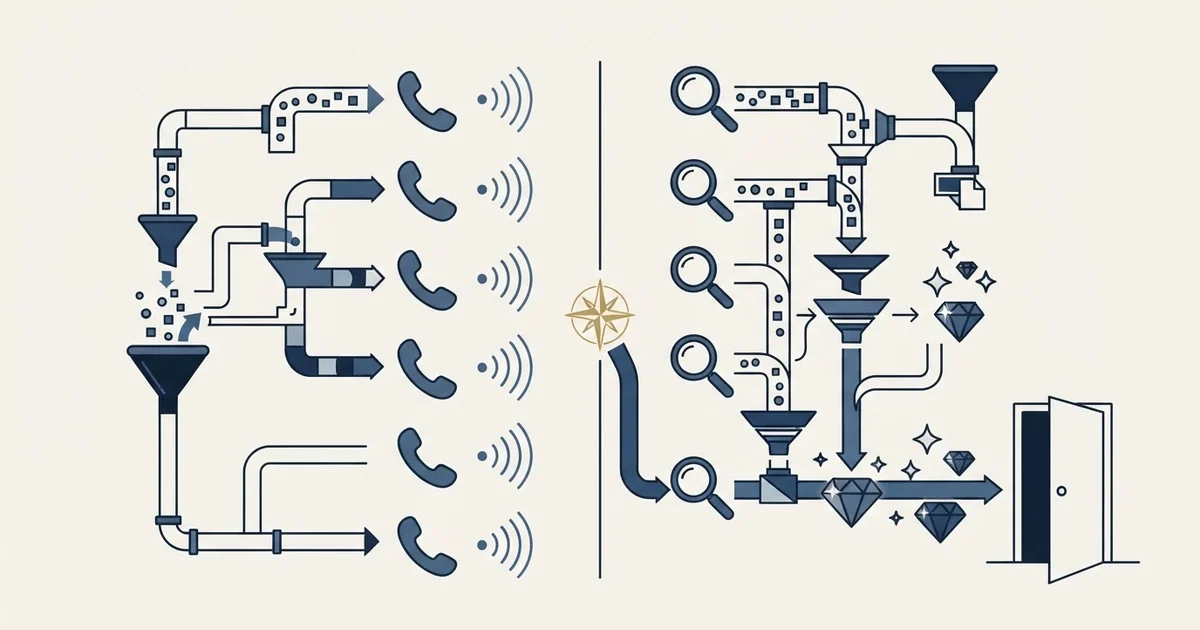 Editorial illustration for JustCall vs VoilaNorbert