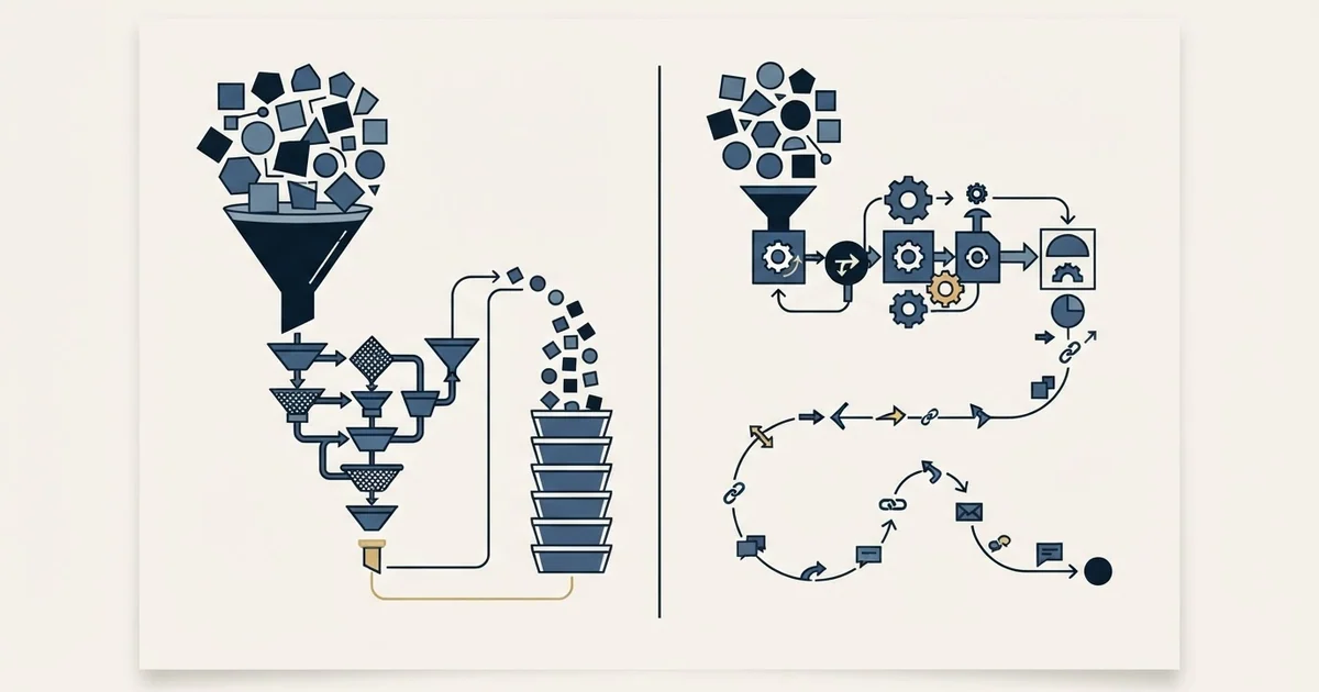 Editorial illustration for Kaspr vs La Growth Machine