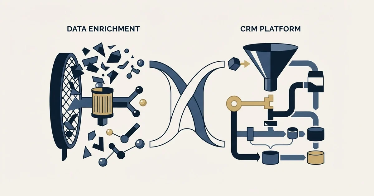 Editorial illustration for Kaspr vs OnePageCRM