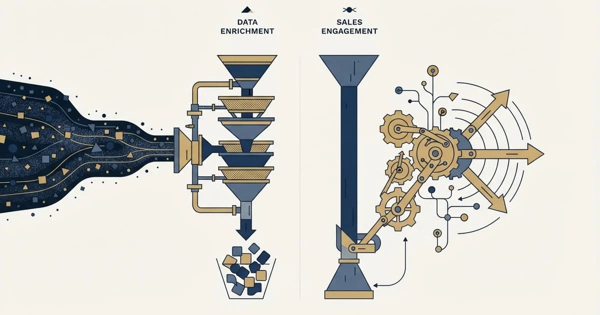 Editorial illustration for Kaspr vs Overloop AI