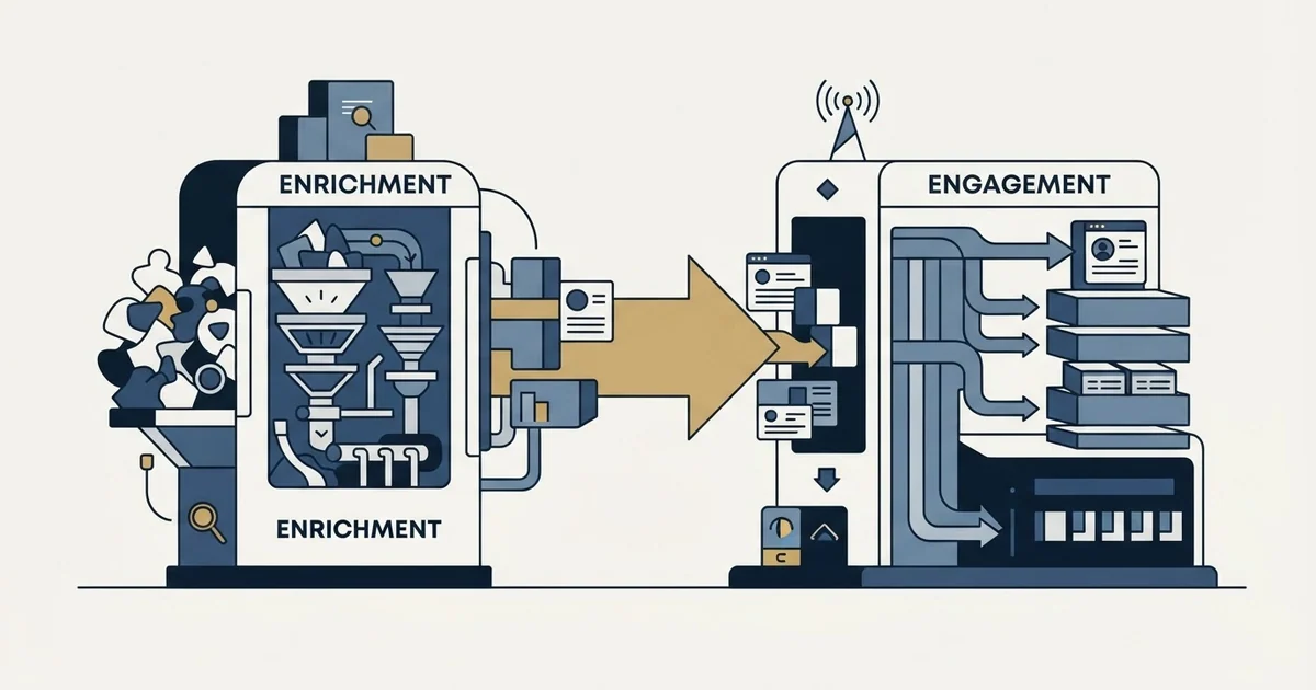 Editorial illustration for Kaspr vs PhoneBurner