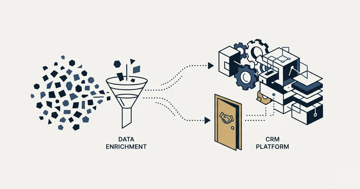 Editorial illustration for Kaspr vs Pipedrive