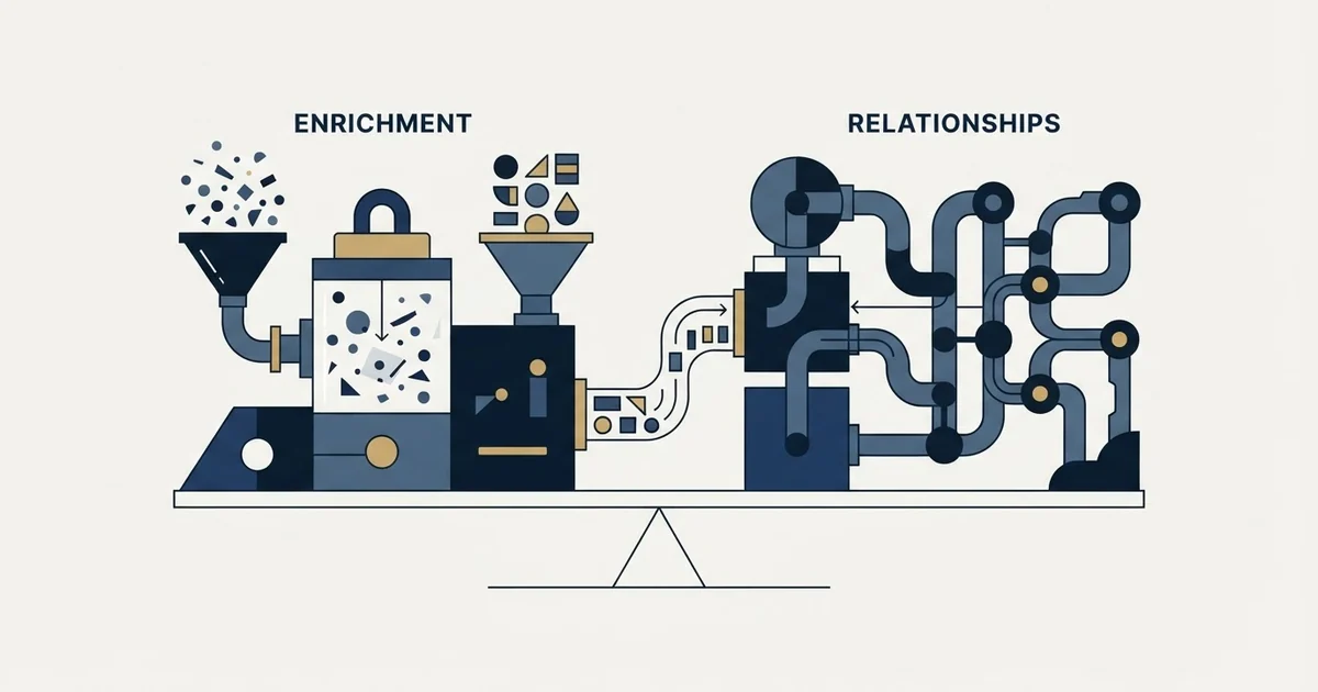 Editorial illustration for Kaspr vs Salesmate