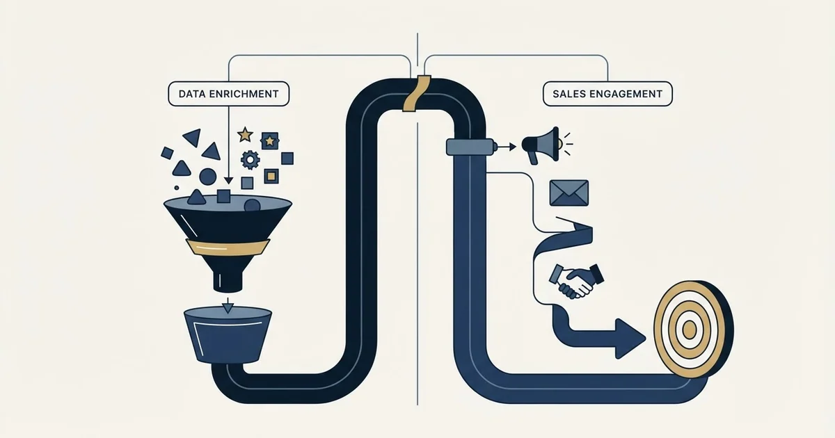 Editorial illustration for Kaspr vs Vanillasoft