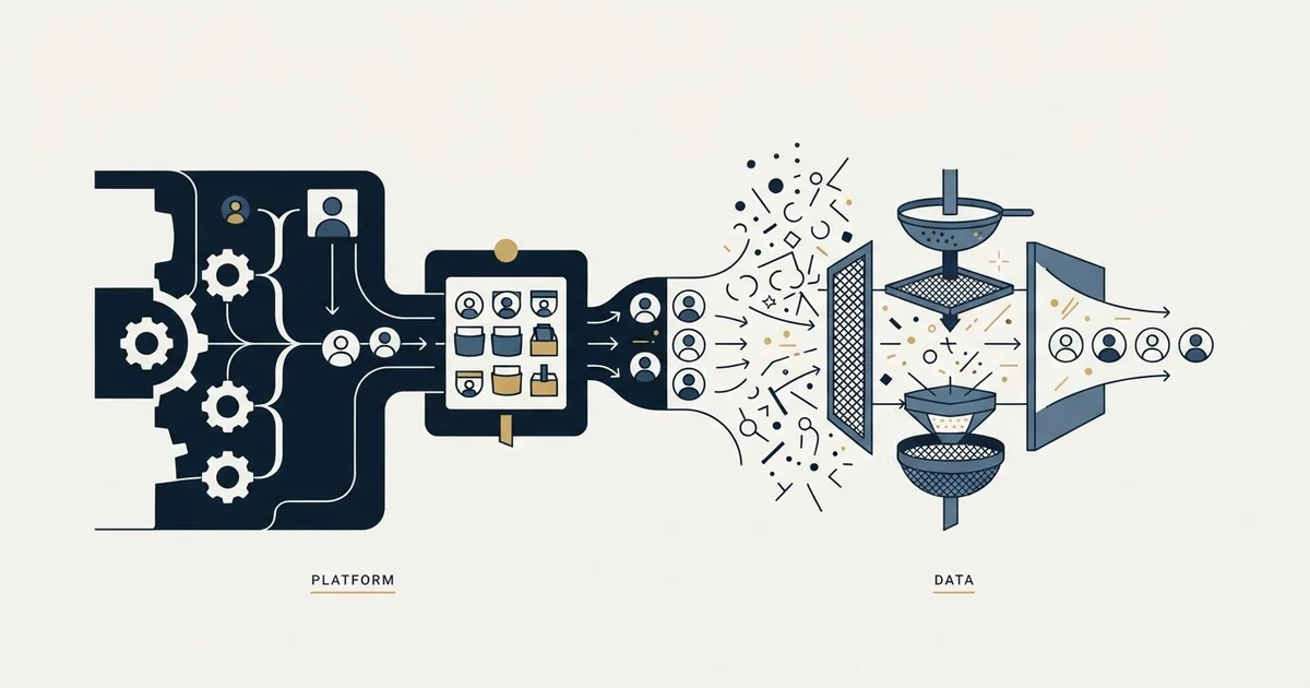 Editorial illustration for Keap vs Lead411