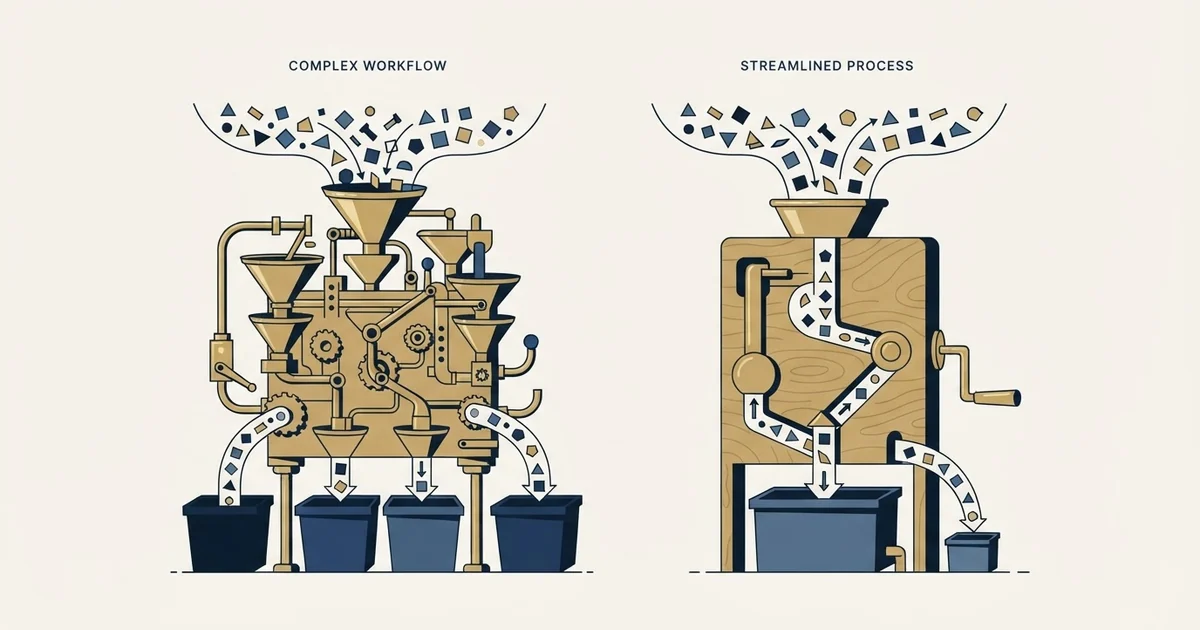 Editorial illustration for Keap vs Less Annoying CRM