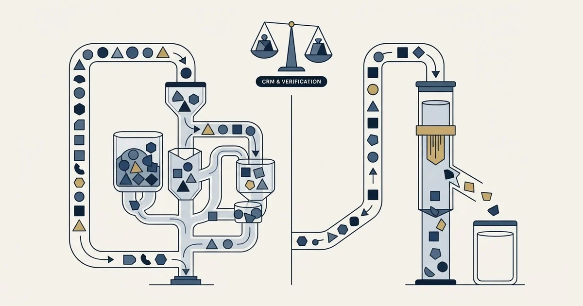 Editorial illustration for Keap vs MillionVerifier