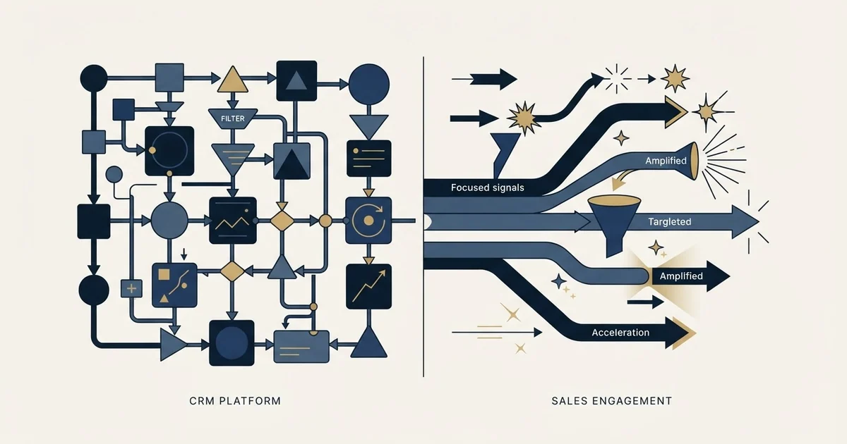 Editorial illustration for Keap vs Overloop AI