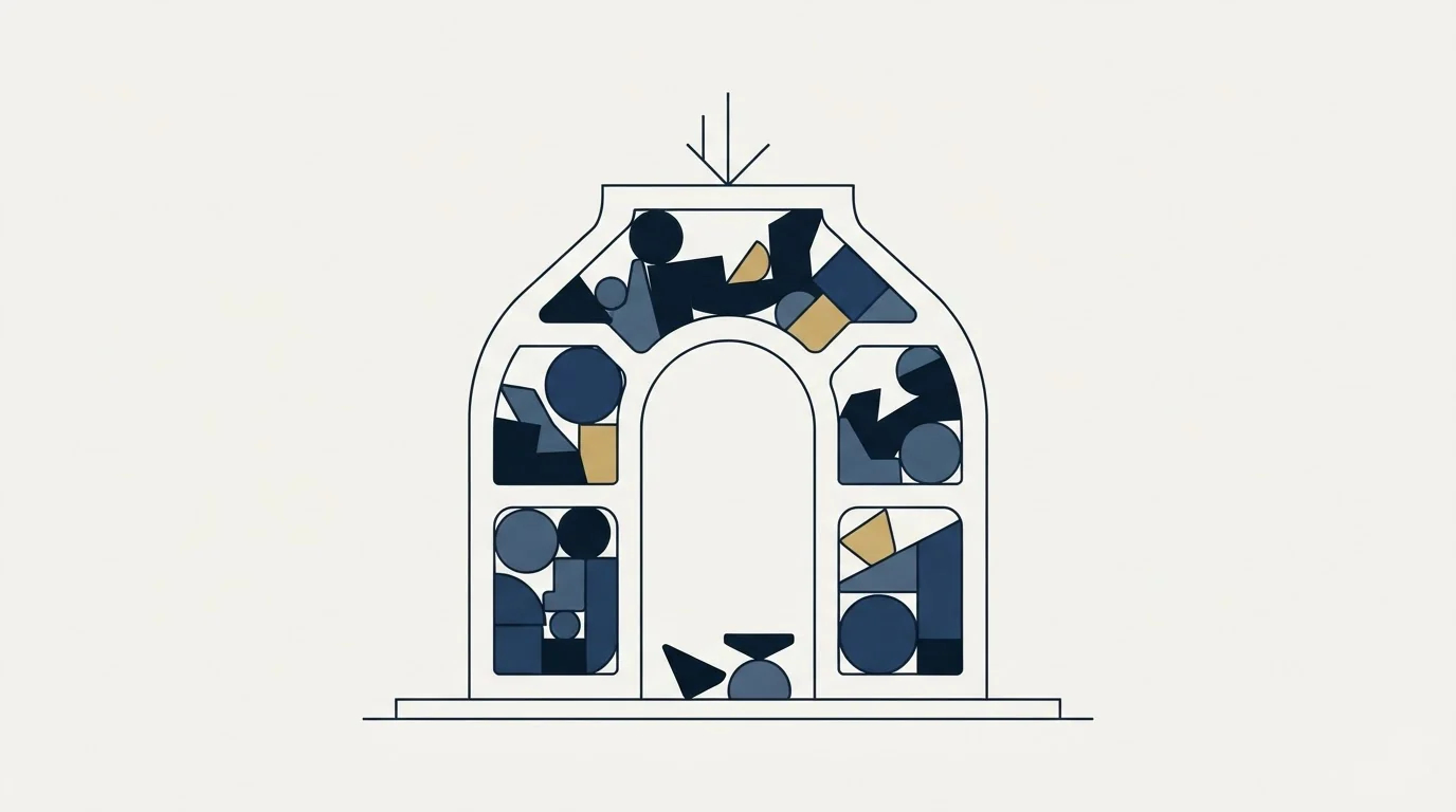 Section illustration: Filling each section so it holds