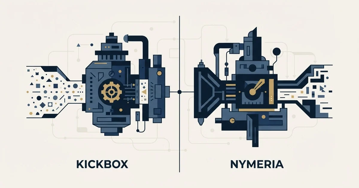 Editorial illustration for Kickbox vs Nymeria