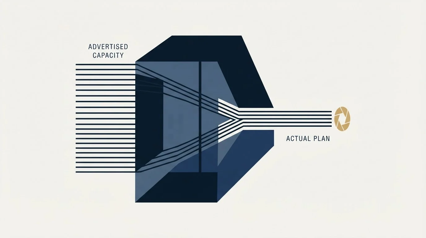 Section illustration: Where it sits, and where we differ