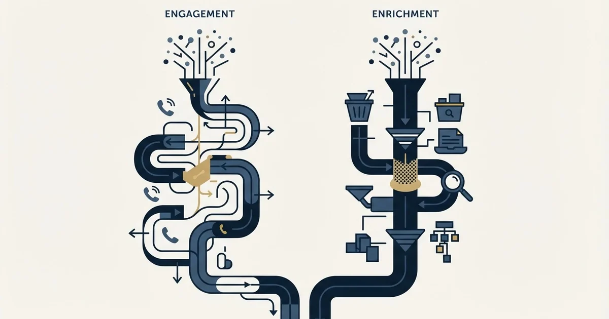 Editorial illustration for Kixie vs LeadIQ