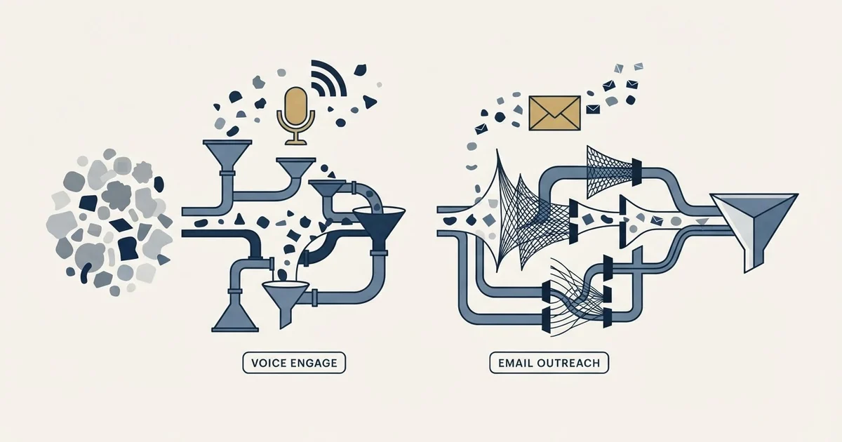 Editorial illustration for Kixie vs Outplay