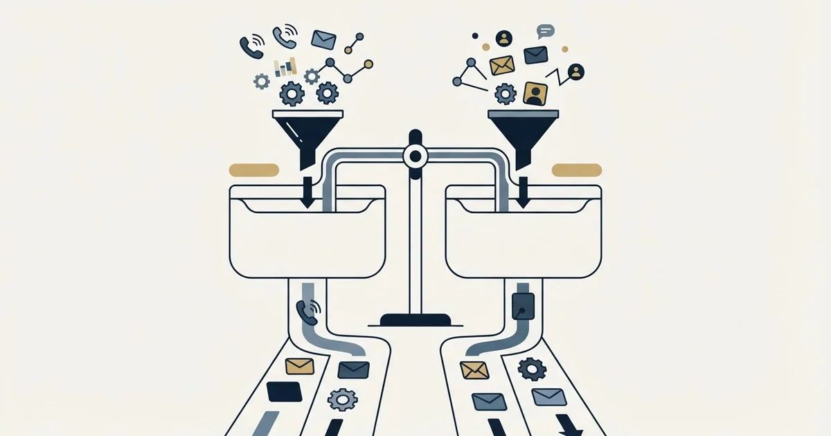 Editorial illustration for Kixie vs Salesgear