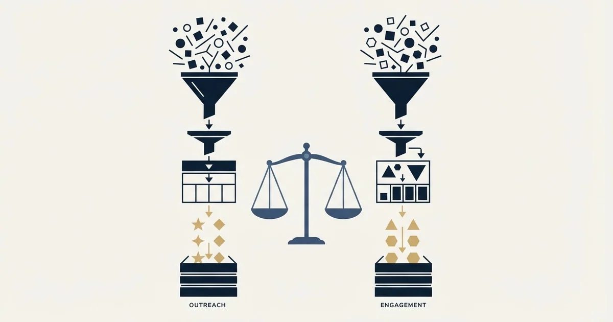 Editorial illustration for Klenty vs Leadspicker