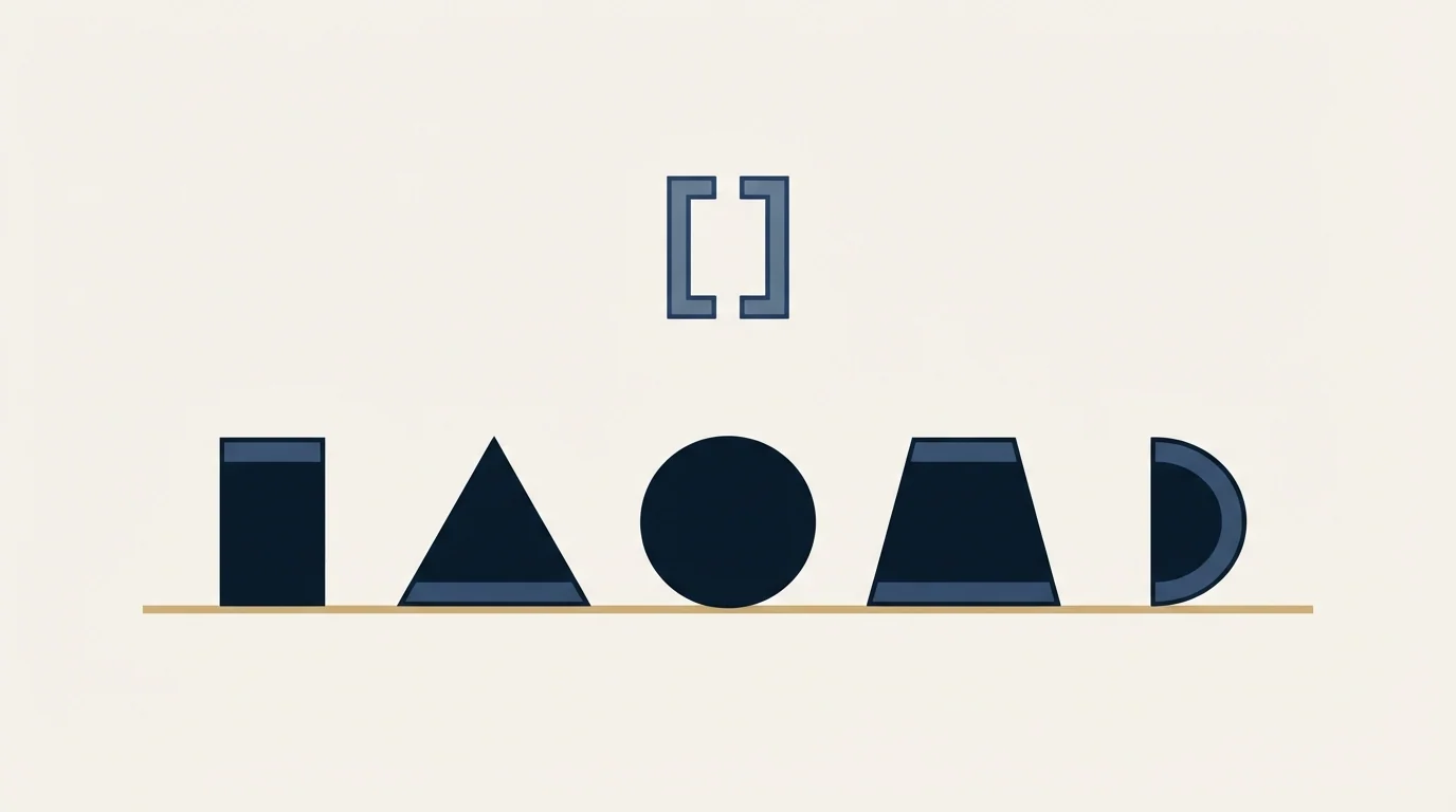 Section illustration: Five numerals, and no unit to read them in