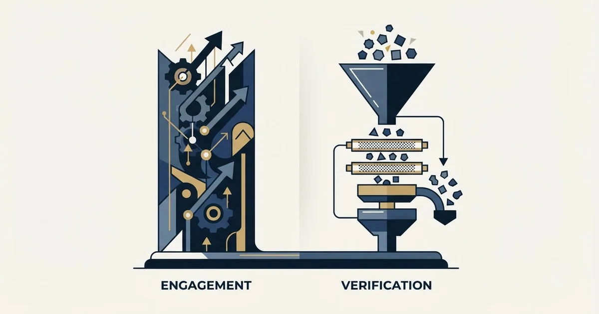 Editorial illustration for Koncert vs MillionVerifier