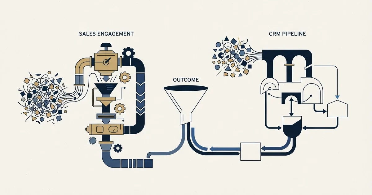 Editorial illustration for Koncert vs Pipedrive