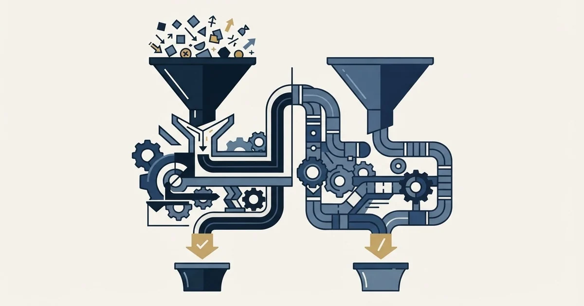 Editorial illustration for Koncert vs Vanillasoft