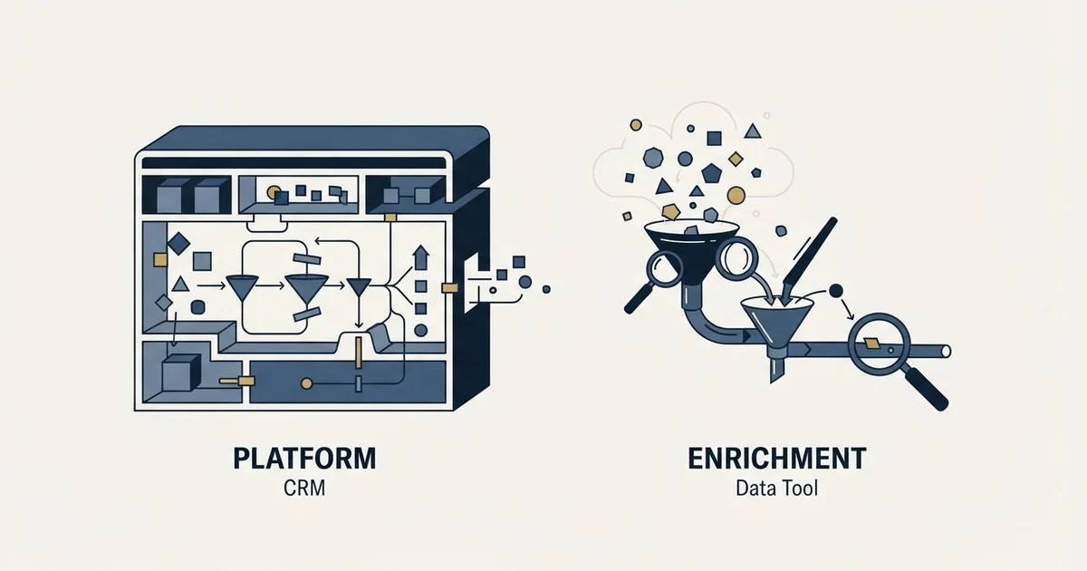 Editorial illustration for Kylas vs LeadIQ