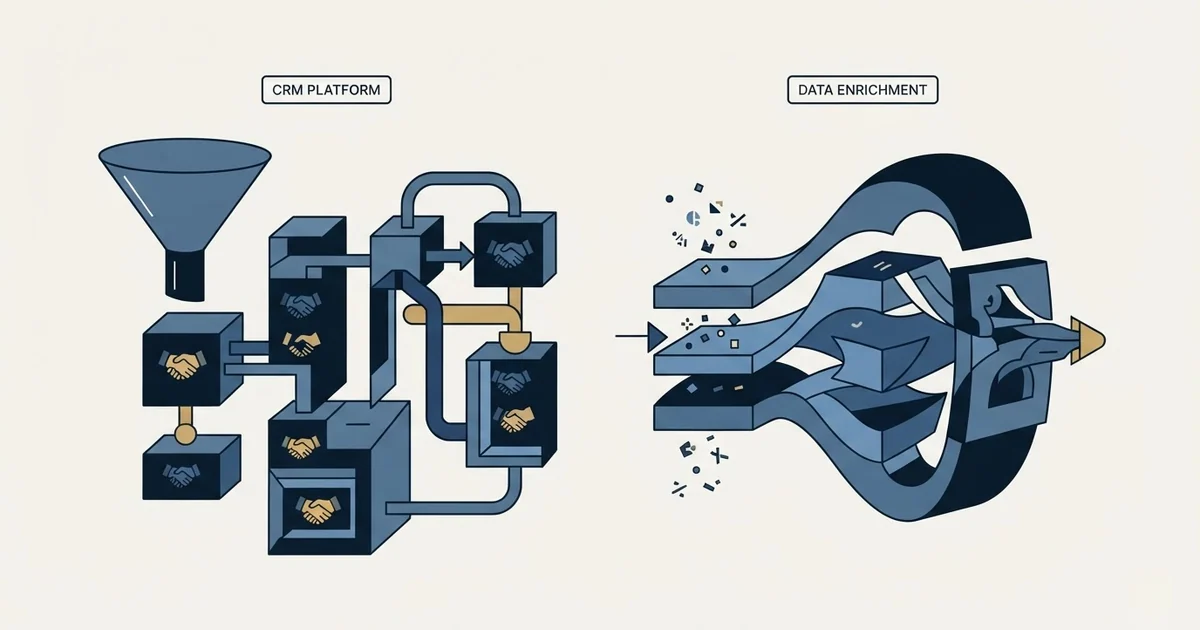 Editorial illustration for Kylas vs Ocean.io