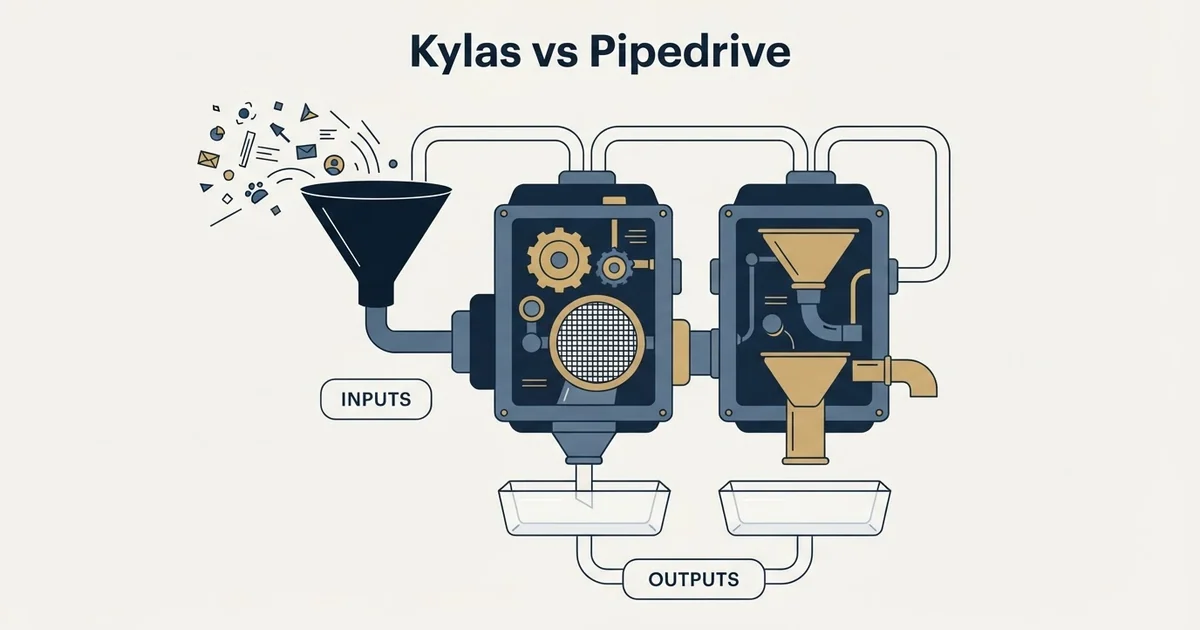 Editorial illustration for Kylas vs Pipedrive