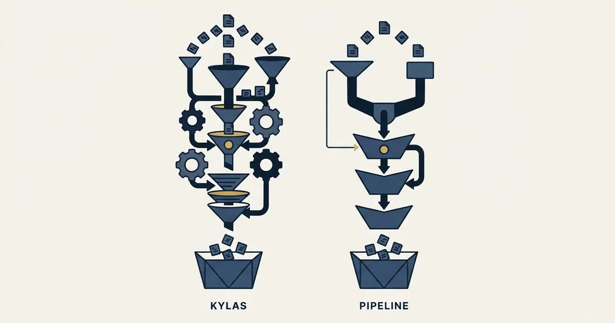 Editorial illustration for Kylas vs Pipeline CRM