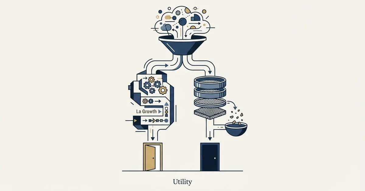 Editorial illustration for La Growth Machine vs MillionVerifier