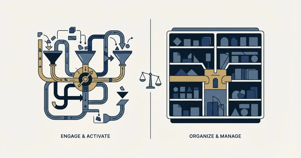 Editorial illustration for La Growth Machine vs Salesmate
