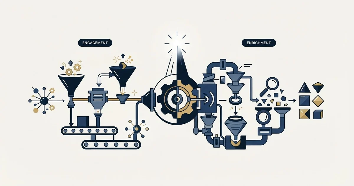 Editorial illustration for La Growth Machine vs SignalHire
