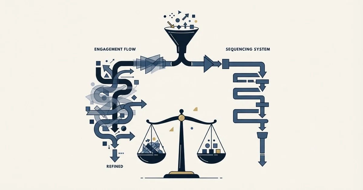 Editorial illustration for La Growth Machine vs Vanillasoft