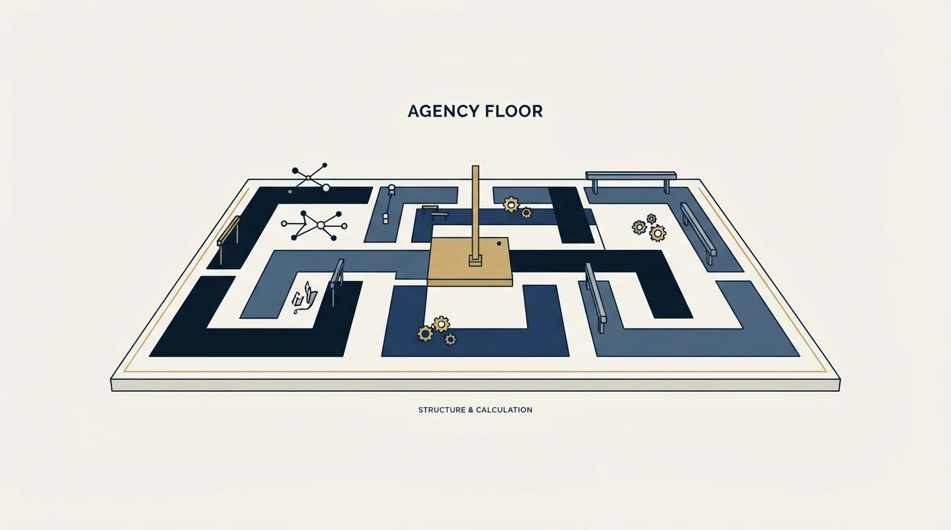 Section illustration: What the agency floor is made of