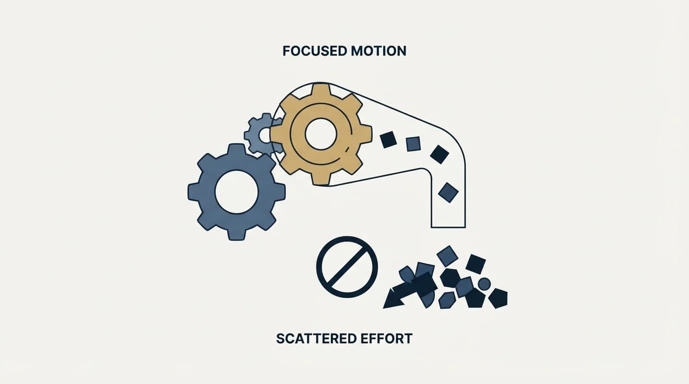 Section illustration: Our position on how the outreach runs