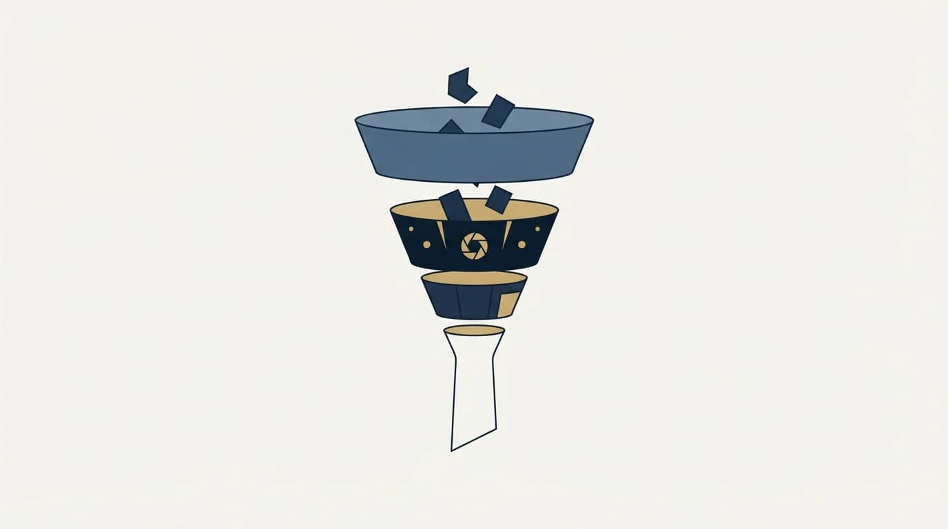 Section illustration: Layer four and five: channel, then volume, and why volume