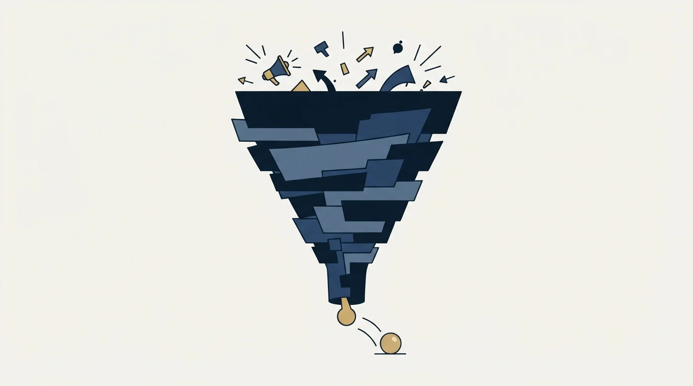 Section illustration: Promotion is most of the work, and it is usually