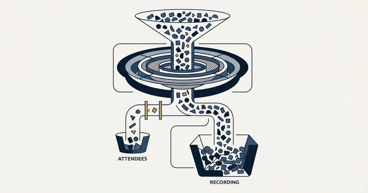 Editorial illustration for Webinar Lead Generation