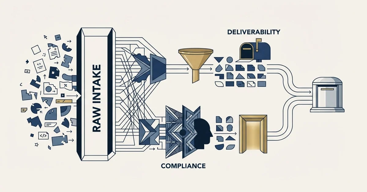 Editorial illustration for Lead Verification
