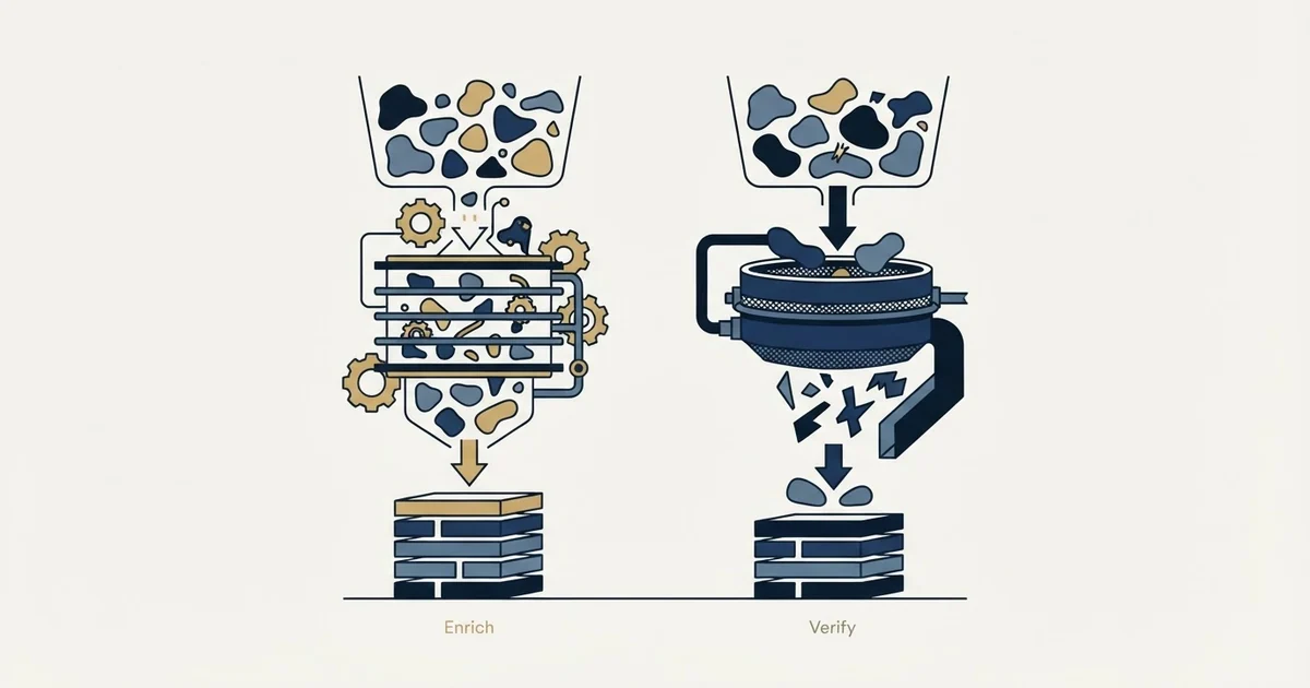 Editorial illustration for Lead411 vs NeverBounce