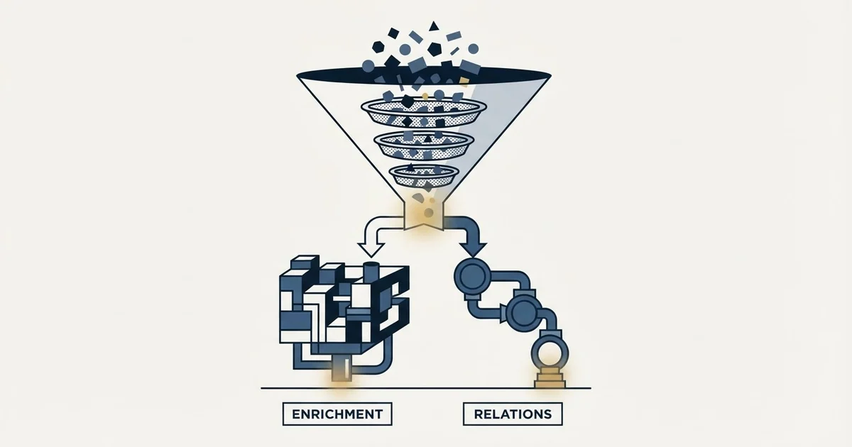 Editorial illustration for Lead411 vs OnePageCRM