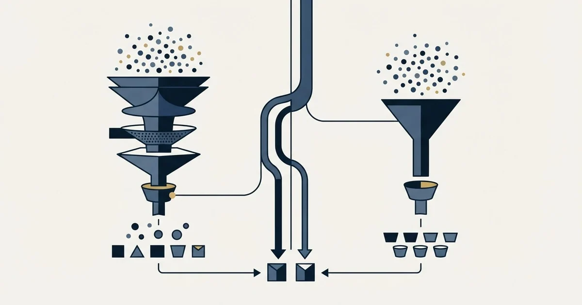 Editorial illustration for Lead411 vs Overloop AI